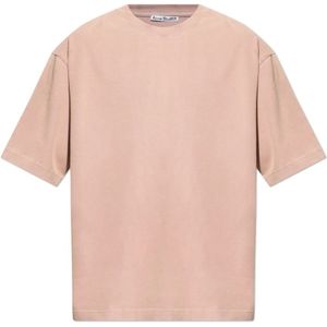 Acne Studios, Heren, Tops, Roze, Maat: S Katoen,