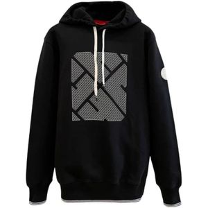 Carolina Herrera, Heren, Sweatshirts & Hoodies, Zwart, Maat: M Katoen,