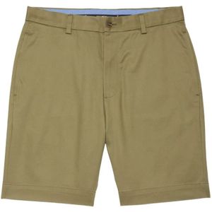 Brooks Brothers, Heren, Korte broeken, Groen, Maat: W32 Katoen,