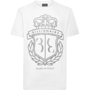 Billionaire, Heren, Tops, Wit, Maat: S Katoen,