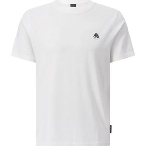 Moose Knuckles, Heren, Tops, Wit, Maat: S
