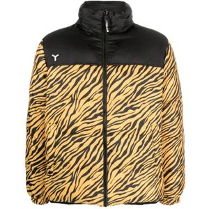 YES I AM, Heren, Jassen, Veelkleurig, Maat: S Zijde,