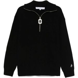 JW Anderson, Heren, Truien, Zwart, Maat: S Katoen,