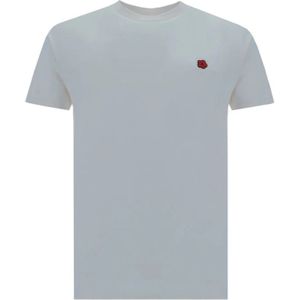 Kenzo, Heren, Tops, Grijs, Maat: M Katoen,