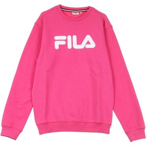 Fila, Heren, Sweatshirts & Hoodies, Roze, Maat: L Katoen,
