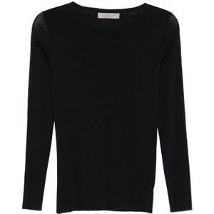 D.Exterior, Dames, Tops, Zwart, Maat: M