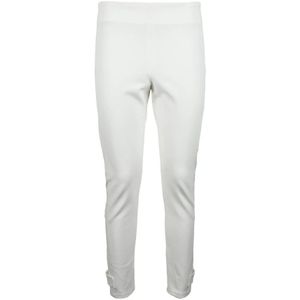 Moncler, Dames, Broeken, Wit, Maat: XS Viscose,