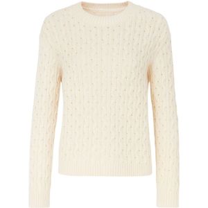 Max Mara Studio, Dames, Truien, Beige, Maat: S Wol,