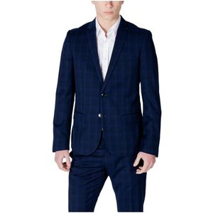 Antony Morato, Heren, Jassen, Blauw, Maat: L Viscose,