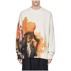 Y-3, Heren, Truien, Veelkleurig, Maat: L Wol,