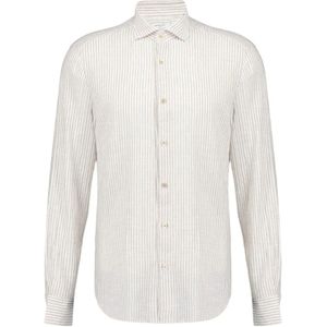 Boglioli, Heren, Overhemden, Beige, Maat: 3XL Katoen,