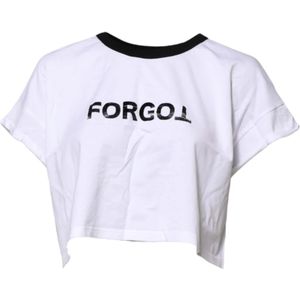 Dolce & Gabbana, Dames, Tops, Wit, Maat: L Katoen,