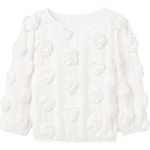 2-Biz, Dames, Blouses & Shirts, Wit, Maat: S