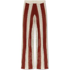 Zadig & Voltaire, Dames, Broeken, Beige, Maat: S Katoen,