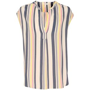 Part Two, Dames, Blouses & Shirts, Veelkleurig, Maat: 2XS Viscose,