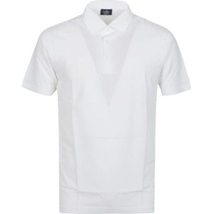 Barba Napoli, Heren, Tops, Wit, Maat: M Katoen,