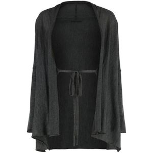 Alberta Ferretti, Dames, Truien, Grijs, Maat: S Wol,