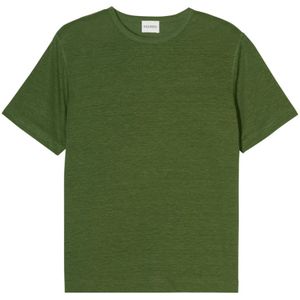 Closed, Heren, Tops, Groen, Maat: L Linnen,