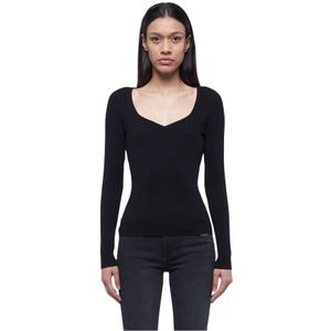 Richmond, Dames, Truien, Zwart, Maat: S Nylon,