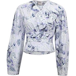 Baum und Pferdgarten, Dames, Blouses & Shirts, Veelkleurig, Maat: M Katoen,