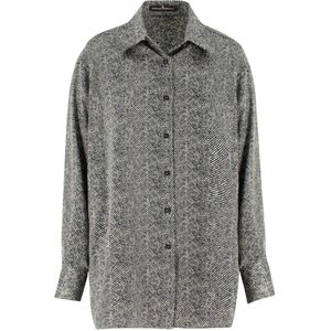 Ermanno Scervino, Dames, Blouses & Shirts, Veelkleurig, Maat: XS Zijde,