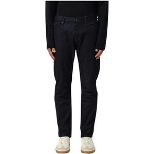Emporio Armani, Heren, Jeans, Blauw, Maat: W31 Denim,