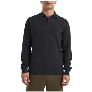 Alpha Studio, Heren, Truien, Grijs, Maat: L Wol,