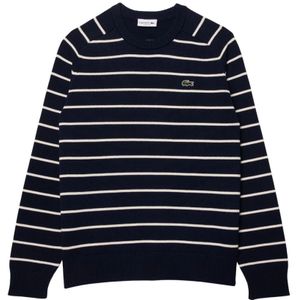 Lacoste, Heren, Sweatshirts & Hoodies, Blauw, Maat: XL Katoen,