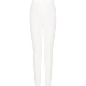 Emporio Armani, Dames, Broeken, Wit, Maat: XS Satijn,