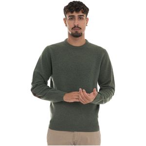 Barbour, Heren, Truien, Groen, Maat: M Wol,