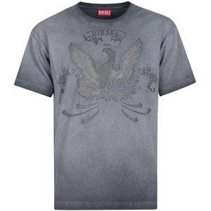 Diesel, Heren, Tops, Grijs, Maat: XL