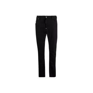 Dsquared2 Skater Zwarte Jeans , Black , Heren , Maat: M