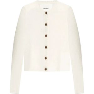 Lisa Yang, Dames, Truien, Beige, Maat: S Kasjmier,