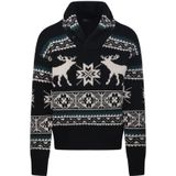 Polo Ralph Lauren Trui  donkergroen / zwart / wolwit