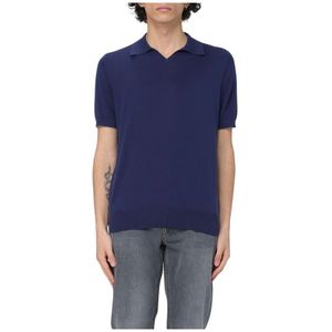 Brunello Cucinelli, Heren, Truien, Blauw, Maat: XL Denim,