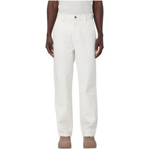 Dickies, Heren, Jeans, Wit, Maat: W32