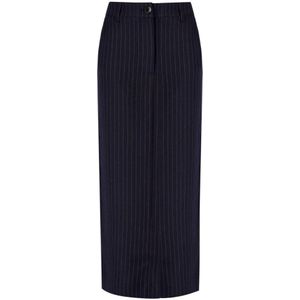 Essentiel Antwerp, Dames, Rokken, Blauw, Maat: XS Viscose,