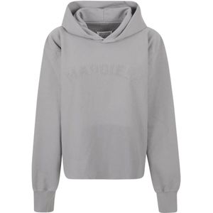 Maison Margiela, Dames, Sweatshirts & Hoodies, Grijs, Maat: M Katoen,