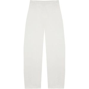 Cortana, Dames, Broeken, Wit, Maat: 2XS Linnen,