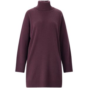 Roberto Collina, Dames, Jurken, Rood, Maat: XS Wol,