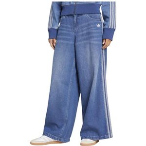 Adidas Originals, Dames, Jeans, Blauw, Maat: W27 Katoen,