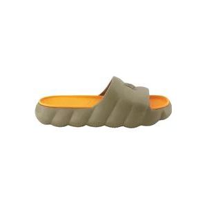 Moncler Bicolor open teen rubberen sandalen , Multicolor , Heren , Maat: 39 EU