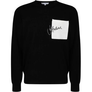 JW Anderson, Heren, Truien, Zwart, Maat: XS Wol,