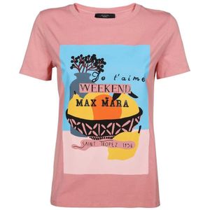 Weekend Max Mara, Dames, Tops, Veelkleurig, Maat: XS Katoen,
