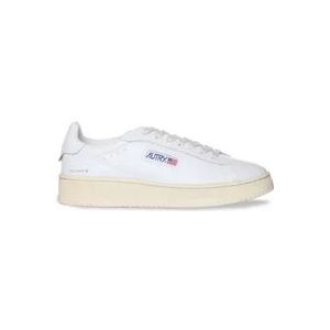 Autry Witte Lage Top Sneakers , White , Heren , Maat: 43 EU