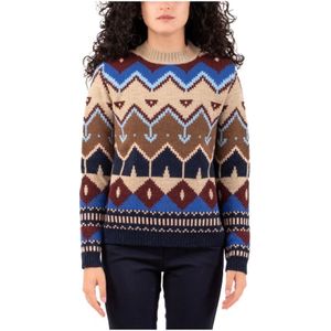 Weekend, Dames, Truien, Veelkleurig, Maat: S