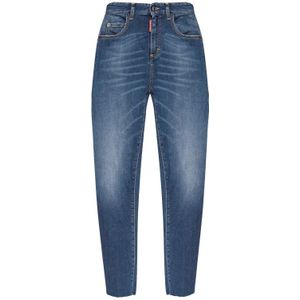 Dsquared2, Dames, Jeans, Blauw, Maat: 2XS