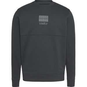 Tommy Jeans, Heren, Sweatshirts & Hoodies, Blauw, Maat: XL Katoen,