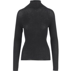 Aspesi, Dames, Truien, Zwart, Maat: L