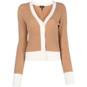 Rag & Bone, Dames, Truien, Beige, Maat: M Kasjmier,